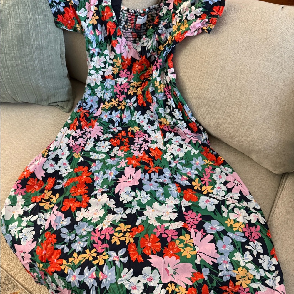 Old Navy Floral Midi Dress